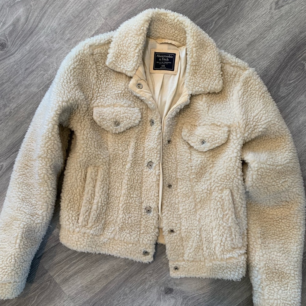 Abercrombie Sherpa jacket XXS